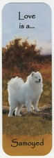 SAMOYED BEAUTIFUL DOG BOOKMARK