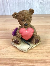 Popcorn A6422 I Love You Figurine Teddy Bear 3" Tall 