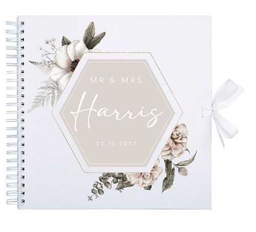 Personalised floral wedding - personalised,