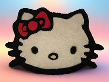 Hello kitty rug hand - rug, made