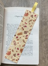 Handmade Fabric Bookmark