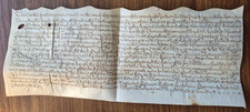 1737 Lanstephan (Llansteffan), Cottage & 102 Acres. Welsh Vellum Indenture