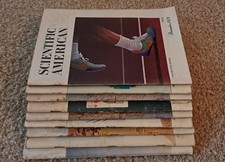 SCIENTIFIC AMERICAN Vintage Magazines 1978 - 9 Issues. Located UK