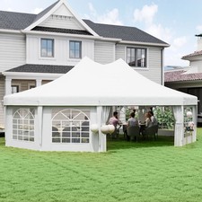 8.9 x 6.5m Decagonal Garden