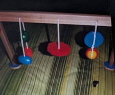 Vintage IKEA Baby Wooden Playgym