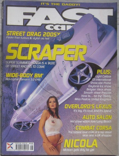 Fast car magazine august 2002 - fast,