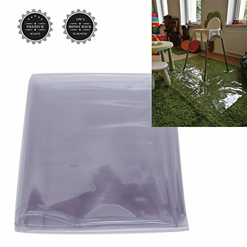 Clear baby splash mat - mat, high