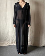 Meadham Kirchhoff Spring '09 Look 4 Black Shear dress/shirt Good Condition UK10