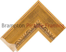 70mm Wide Gold Reverse Wood
