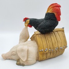 Piggin Cheeky David Corbridge Handmade Ornament 1993 Pig Henhouse Birthday Gift