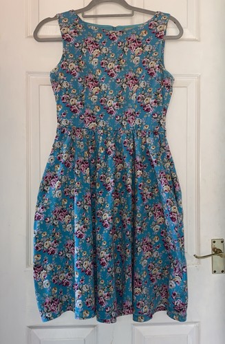 Lindy bop turquoise floral - bop,