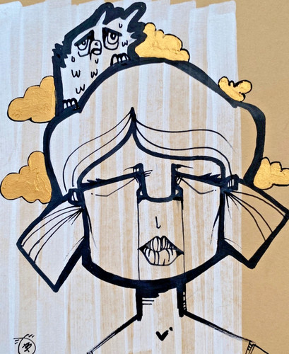 Original artwork signed
