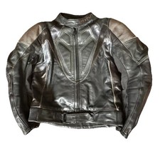 BELSTAFF LEATHER MOTORCYCLE BIKER JACKET 38” CHEST (SIZE 44) SCHOELLER KYPROTEC