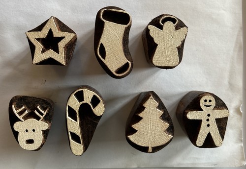 Wooden printing blocks stamps - printing, blocks/stamps