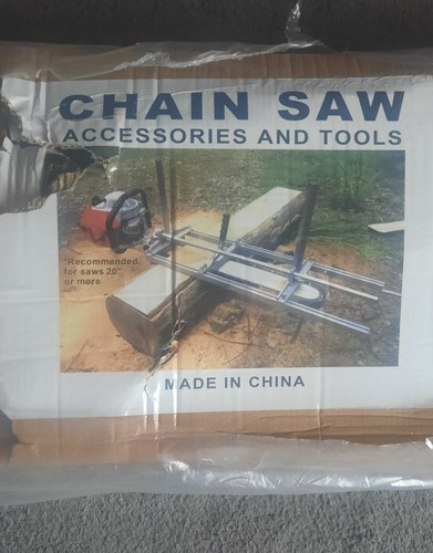 Chainsaw mill for saws - chainsaw,