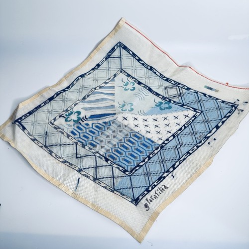 Vintage glorafilia needlepoint - vintage,