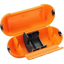 Masterplug Orange Weatherproof Inline Plug & Socket Protector Case IP54 Extensio