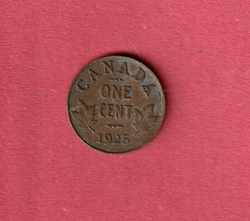 Canada small one cent coin - one,