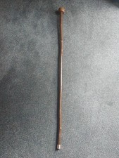 Handmade Walking Knob Stick Hazel Shank and English Oak Knob  Fathers Day Gift