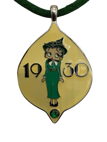 Betty boop green - betty, necklace