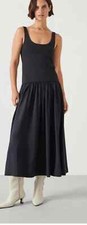 Hush Womens Midi Dress Black