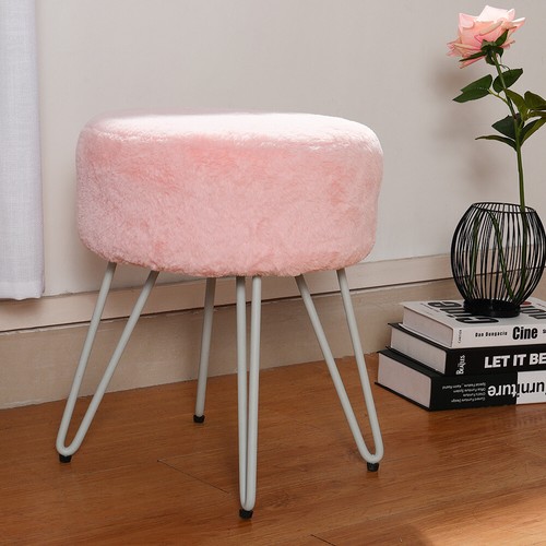 Pink faux fur - pink,