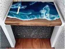 Ocean Wave Epoxy Resin Center