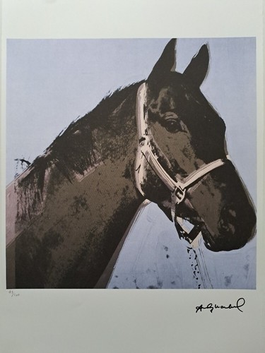 Andy warhol signed lithograph - warhol,