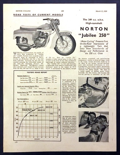 1959 norton jubilee 250 - 1959,