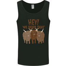 We Herd That Funny Cow Mens Vest Tank Top