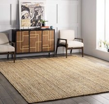 Jute Rug Handmade Area Rug