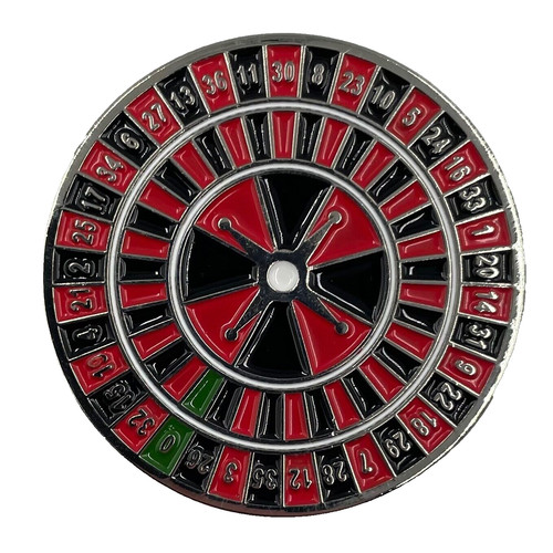 Golf ball marker roulette - -,