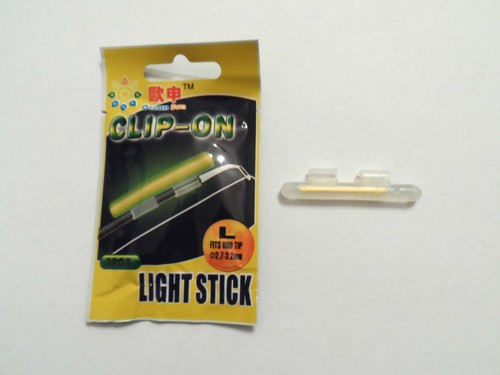 Clip rod tip glow sticks - clip,