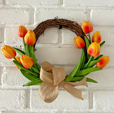 Handmade Spring Floral Wreath
