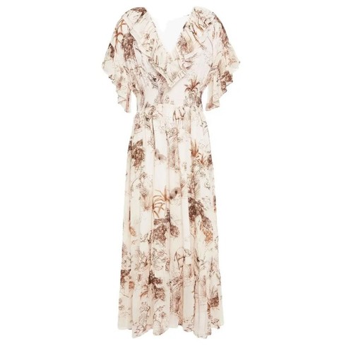Sandro marro floral tropical - marro,