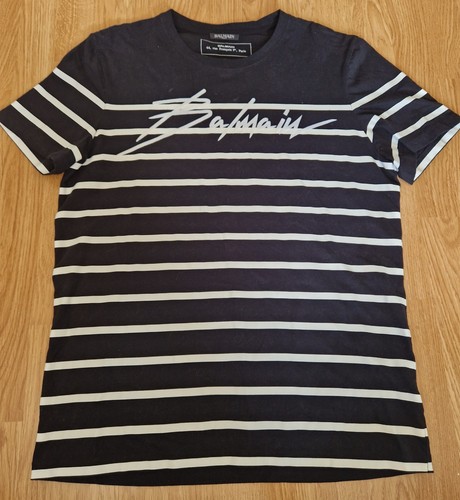 Balmain paris striped - striped, logo