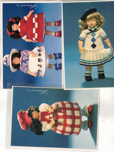 Vintage lenci doll postcards - lenci,