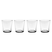 Clear glass drinking tumblers - drinking,