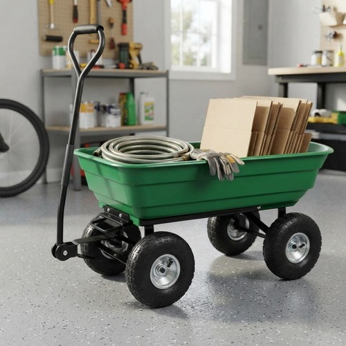 Ergonomic garden dump trolley - garden,