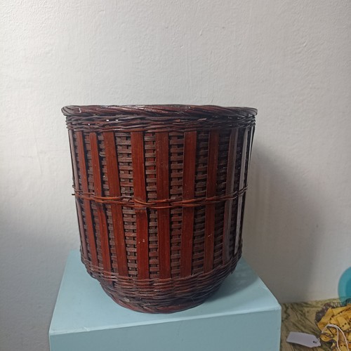 Vintage basket planter - vintage,