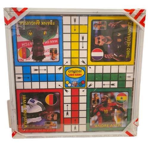 African ludo board game with - african,