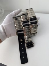 Italian Nanni Belt Silver
