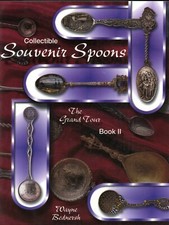 2,000+ Collectible Souvenir Spoons - Identification / Illustrated Book + Values 