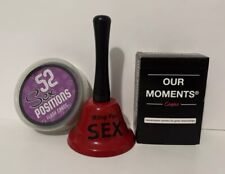 Cheeky Gift Set For Couples Cards & Bell Perfect Gift For Couple