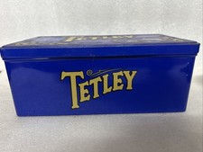 VINTAGE RETRO TETLEY TEA  BLUE