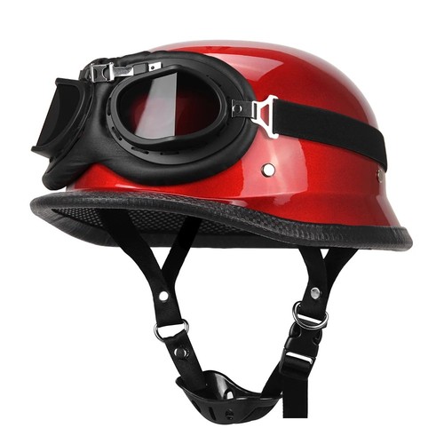 Motorcycle half helmet - half,