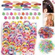 Hair Accessories 870pcs Children Gift Set Baby Little Girls Hair Clips Bows Set