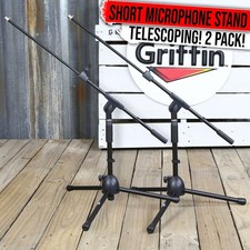 Short Mic Stand 2x BUNDLE |