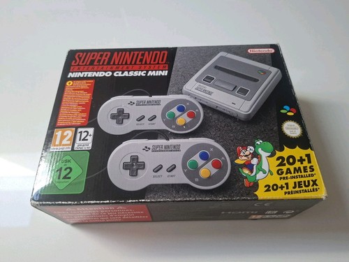 Boxed super nintendo snes mini - snes,