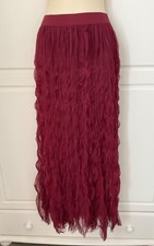 QED London Burgundy Crinkly